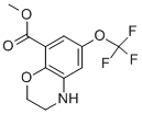 6-Trifluoromethoxy-3,4-dihydro-2Hbenzo[1,4]oxazine-8-carboxylic acid methyl ester