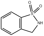 2,3-DIHYDRO-1,1-DIOXO-1,2-BENZISOTHIAZOLE Structural