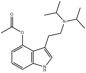 4-Acetoxy-N,N-diisopropyltryptamine Structural