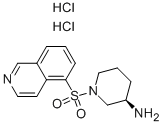 (R)-1-(Isoquinoline-5-sulfonyl)-piperidin-3-ylamine dihydrochloride Structural