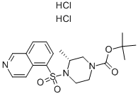 (R)-4-(Isoquinoline-5-sulfonyl)-3-methyl-piperazine-1-carboxylic acid tert-butyl ester dihydrochloride