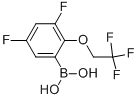 2-(2,2,2-trifluoro-ethoxy)-3,5-difluoro-benzeneboronic acid