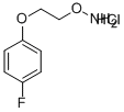 O-[2-(4-Fluoro-phenoxy)-ethyl]-hydr
oxylamine hydrochloride Structural