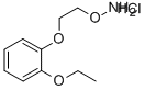 O-[2-(2-Ethoxy-phenoxy)-ethyl]-hydroxylamine hydrochloride Structural