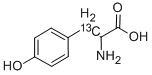 DL-TYROSINE-BETA-13C Structural