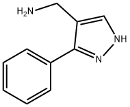 C-(3-PHENYL-1H-PYRAZOL-4-YL)-METHYLAMINE