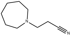 3-HEXAMETHYLENEIMINOPROPIONITRILE Structural