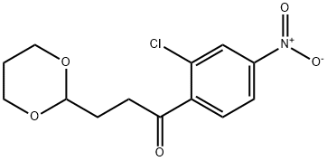 2'-CHLORO-3-(1,3-DIOXAN-2-YL)-4'-NITROPROPIOPHENONE