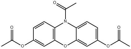 10-ACETYL-PHENOXAZINE-3,7-DIOL DIACETATE