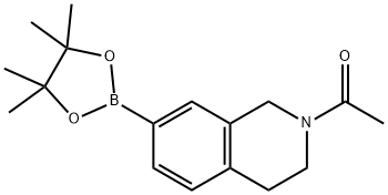 2-ACETYL-7-(4,4,5,5-TETRAMETHYL-1,3,2-DIOXABOROLAN-2-YL)-1,2,3,4-TETRAHYDROISOQUINOLINE