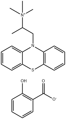 tri(methyl)[alpha-methyl-10H-phenothiazin-10-ylethyl]ammonium salicylate    