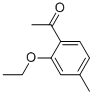 1-(2-ETHOXY-4-METHYLPHENYL)-ETHANONE Structural