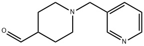 1-(PYRID-3-YLMETHYL)PIPERIDINE-4-CARBALDEHYDE Structural