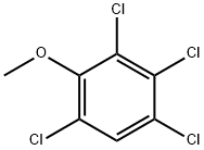 2,3,4,6-TETRACHLOROANISOLE Structural