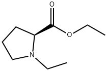 (S)-(-)-1-ETHYL-2-PYRROLIDINECARBOXYLIC ACID ETHYL ESTER Structural