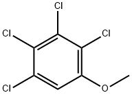 2,3,4,5-TETRACHLOROANISOLE Structural