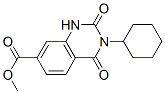 METHYL 3-CYCLOHEXYL-2,4-DIOXO-1,2,3,4-TETRAHYDROQUINAZOLINE-7-CARBOXYLATE