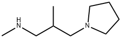 N,2-DIMETHYL-3-PYRROLIDIN-1-YLPROPAN-1-AMINE