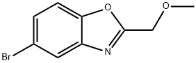 5-BROMO-2-(METHOXYMETHYL)-1,3-BENZOXAZOLE Structural