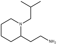 2-(1-ISOBUTYLPIPERIDIN-2-YL)ETHANAMINE Structural