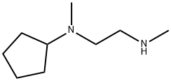 N'-CYCLOPENTYL-N,N-DIMETHYL-ETHANE-1,2-DIAMINE Structural