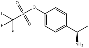 Methanesulfonic acid, 1,1,1-trifluoro-, 4-[(1R)-1-aminoethyl]phenyl ester