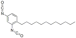 6-dodecyl-1,3-phenylene diisocyanate Structural