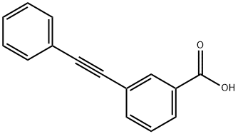 3-PHENYLETHYNYL-BENZOIC ACID Structural