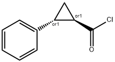 TRANS-2-PHENYL-1-CYCLOPROPANECARBONYL CHLORIDE Structural