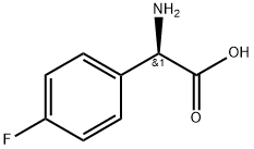 (R)-4-Fluorophenylglycine Structural