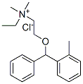 ethyldimethyl[2-[(2-methylphenyl)phenylmethoxy]ethyl]ammonium chloride Structural