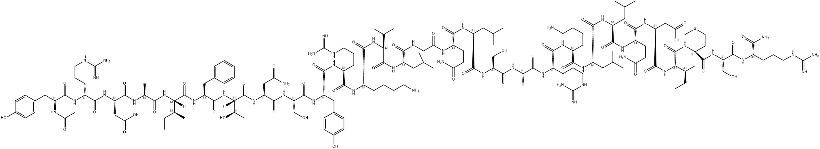 (AC-TYR1,D-ARG2)-GRF (1-29) AMIDE (HUMAN)