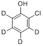 2-CHLOROPHENOL-3,4,5,6-D4 Structural