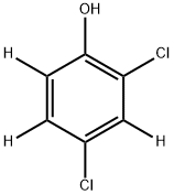 2,4-DICHLOROPHENOL (RING-D3) Structural