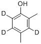 2,4-DIMETHYLPHENOL-3,5,6-D3 Structural