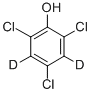 2,4,6-TRICHLOROPHENOL (RING-D2) Structural