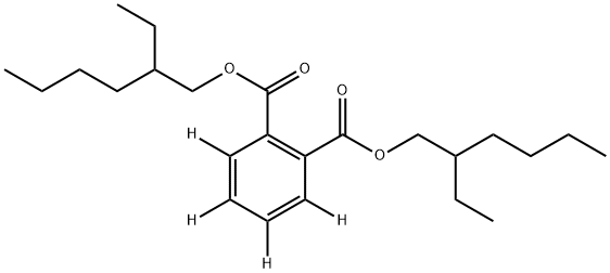 BIS(2-ETHYLHEXYL)PHTHALATE (RING-D4) Structural