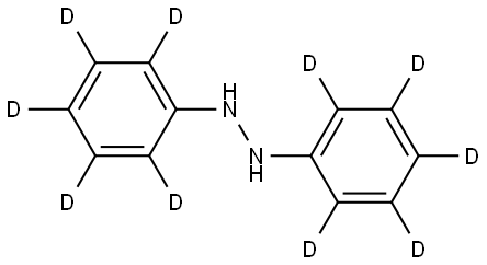 1,2-DIPHENYLHYDRAZINE (DIPHENYL-D10) Structural