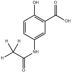 N-Acetyl Mesalazine-d3 Structural