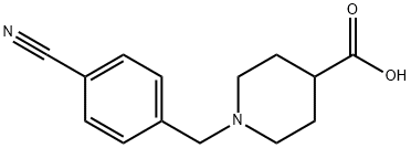 1-(4-cyanobenzyl)piperidine-4-carboxylic acid