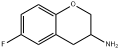 2H-1-BENZOPYRAN-3-AMINE-6-FLUORO-3,4-DIHYDRO Structural