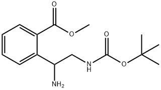 2-(1-AMINO-2-TERT-BUTOXYCARBONYLAMINO-ETHYL)-BENZOIC ACID METHYL ESTER DIHYDROCHLORIDE