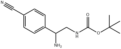 [2-AMINO-2-(4-CYANO-PHENYL)-ETHYL]-CARBAMIC ACID TERT-BUTYL ESTER HYDROCHLORIDE