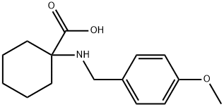 1-(4-METHOXY-BENZYLAMINO)-CYCLOHEXANECARBOXYLIC ACID HYDROCHLORIDE