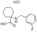 1-(3-FLUORO-BENZYLAMINO)-CYCLOHEXANECARBOXYLIC ACID HYDROCHLORIDE