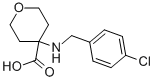 4-[[(4-CHLOROPHENYL)METHYL]AMINO]TETRAHYDRO-2H-PYRAN-4-CARBOXYLIC ACID