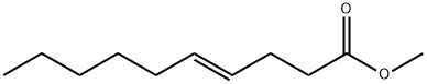 METHYL-TRANS-4-DECENOATE Structural