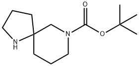 1,7-DIAZA-SPIRO[4.5]DECANE-7-CARBOXYLIC ACID TERT-BUTYL ESTER Structural