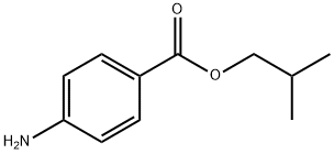 4-AMINOBENZOIC ACID ISOBUTYL ESTER Structural