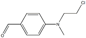 4-((2-Chloroethyl)(methyl)amino)benzaldehyde Structural